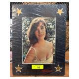 Framed Photograph of Natalie Wood with Star Design
