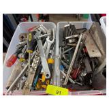 Hand Tools in Plastic Totes