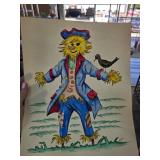 Hand-Drawn Scarecrow Art Illustration Jackie Weath