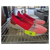 Nike Flyknit Shoes in Red and Gray