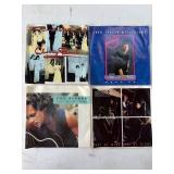 4 Vinyl Record Sleeves with John Mellencamp and Mo