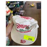 Vintage Miller Oklahoma Cap with Logo Graphics