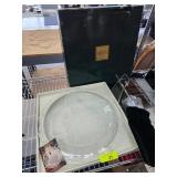 Mikasa Frosted Glass Nativity Plate with Box