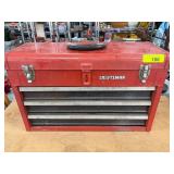 Craftsman Red Toolbox with Contents