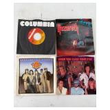 4 Vinyl Records with Sleeves