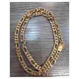 Chain Necklace Marked 18k NOT 18k