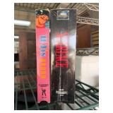 Two VHS Tapes: Scarface and Wu Jin Brain