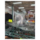 Handmade Clear Glass Cowboy Hat Decoration