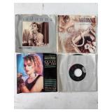 Madonna Vinyl Records with Picture Sleeves