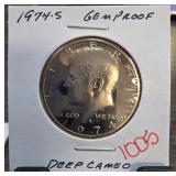 1974-S Kennedy Half Dollar Gem Proof
