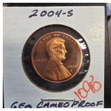 2004-S Lincoln Cent Gem Cameo Proof