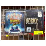Sealed 4K UHD Back to the Future Trilogy and Rocky