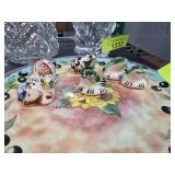 Hand-Painted Mexico Ceramic Figurines