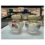 Porcelain Hand-Painted Shakers