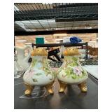 Hand-Painted Ceramic Salt and Pepper Shakers