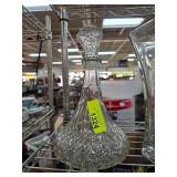 Cut Glass Decanter with Stopper