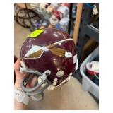 Riddell Football Helmet with Feather Decal