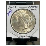 1923 United States Peace Dollar Coin