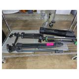 Camera Tripods and Supports on Shelving