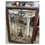 Two Decorative Iron Wall Panels