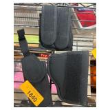 Three Black Nylon Holsters