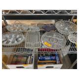 Pressed Glass Serving Dishes