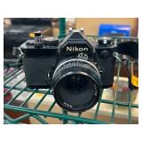 Nikon FM Film Camera with Nikkor 50mm Lens
