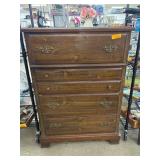 Wooden Chest with Five Drawers