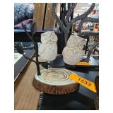Ceramic Owl Salt and Pepper Shakers