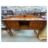Wooden Sideboard With Storage Cabinets