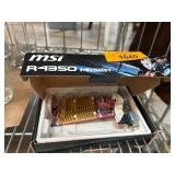 MSI R4350 MD512H Graphics Card in Original Box