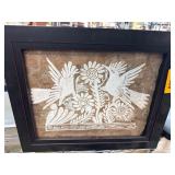 Framed Handmade Mexican Paper Artwork