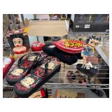 Betty Boop Memorabilia Set with Figure and Accesso