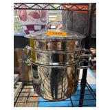 Tramontina 3-Piece Stainless Steel Steamer Set