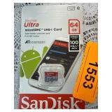 SanDisk Ultra 64GB microSDXC UHS-I Card