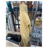 Roll of Gold-Toned Woven Fabric