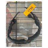 Black Wraparound Sunglasses with Attached Electron