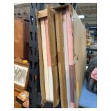 Two Geometric Canvas Wall Art Pieces