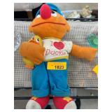 1997 Tyco Ernie Plush with Rubber Duckie