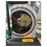 Beaux Signed Decorative Desk Clock