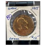 1955 Honor Father Of The Year Award Coin