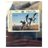 1985 North Dakota Duck Habitat Stamp