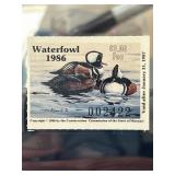 1986 Missouri Duck Conservation Stamp