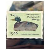1988 Massachusetts Waterfowl Stamp