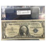 1957 $1 Silver Certificate Banknote