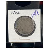 1902 US Liberty Head Nickel