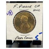 Franklin Pierce Presidential Commemorative Coin