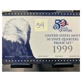 1999 United States Mint 50 State Quarters Proof Se