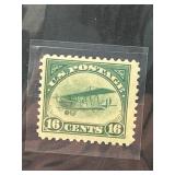 Mint 16-Cent Green U.S. Postage Stamp