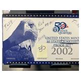2002 United States Mint 50 State Quarters Proof Se
